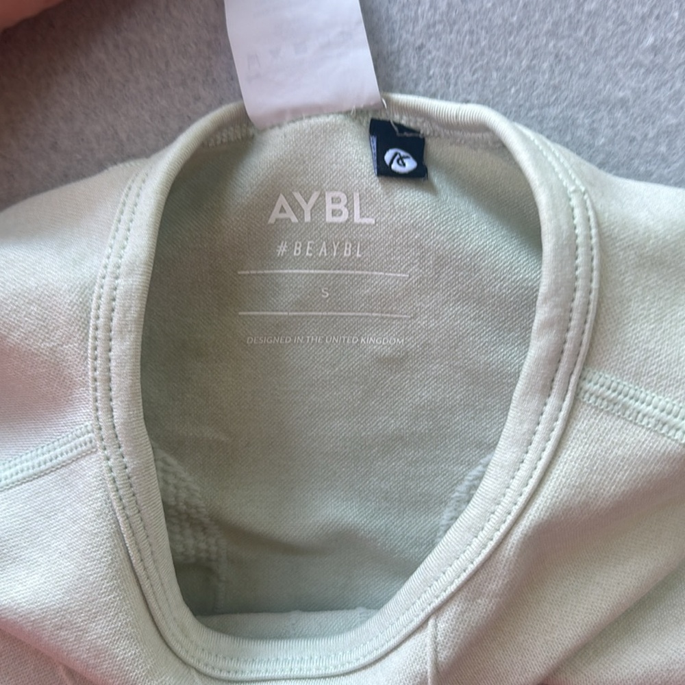 AYBL Pulse Ombré Seamless Long Sleeve‎ Crop Top Women’s Size Small - Picture 5 of 8